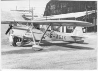 G-AGAK - Pic at Fairoaks 1955 Destroyed 1958 - by John Parker
