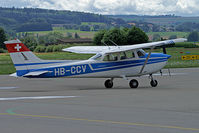 HB-CCV @ LSZG - Came from Lausanne