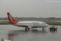 C-GANU @ CYVR - Being towed out for departure