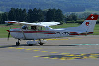 HB-CKU @ LSZG - Taxying for Runway 25 - by sparrow9