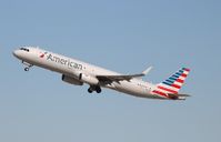 N117AN @ KLAX - Airbus A321 - by Mark Pasqualino