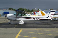 N9843V @ KCCR - Locally-based 1974 Cessna 172M @ Buchanan Field, Concord, CA - by Steve Nation