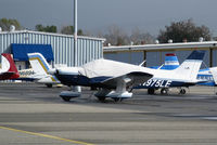 N975LE @ KCCR - Locally-based 1975 Piper PA-28-181 @ Buchanan Field, Concord, CA with cockpit cover (now registered to owner in Burlington, WI) - by Steve Nation