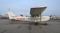 N12234 @ KRHV - Newly locally-based 1973 Cessna 172M sitting on the AeroDynamic ramp at Reid Hillview Airport, San Jose, CA. - by Chris Leipelt