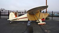 N5721D @ KRHV - South Dakota-based 1956 Piper PA-22-150 sitting on the AeroDynamic ramp at Reid Hillview Airport, San Jose, CA. FAA says it's registration expired in 2011.. - by Chris Leipelt