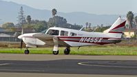 N1455X @ KRHV - Locally-based 1975 Piper PA-28R-200 taxing out for departure at Reid Hillview Airport, San Jose, CA. - by Chris Leipelt