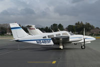 N8489F @ KCCR - Locally-based 1976 PA-34-200T Seneca @ Buchanan Field, Concord, CA - by Steve Nation