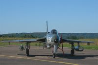 G-KAXF @ LFSX - Hawker Hunter F.6A, Static display, Luxeuil-St Sauveur Air Base 116 (LFSX) Open day 2015 - by Yves-Q