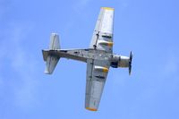 F-AZFN @ LFSX - Douglas AD-4N Skyraider, On display, Luxeuil-St Sauveur Air Base 116 (LFSX) Open day 2015 - by Yves-Q