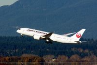 JA825J @ YVR - Departure to Narita