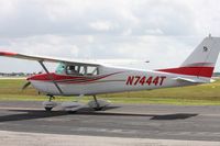 N7444T @ KLAL - Arriving at Lakeland, FL - Sun N Fun 2013