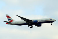 G-VIIJ @ EGLL - Boeing 777-236ER [27492] (British Airways) Home~G 14/05/2010. On approach 27L. - by Ray Barber