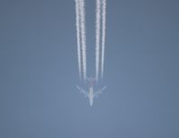VH-OJS - Qantas 747-400 flying LAX-JFK over Livonia Michigan at 35,000 ft - by Florida Metal