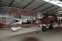 F-AZVE @ LFFQ - LVG C.VI replica in the aviation museum at La Ferté-Alais airfield, France.