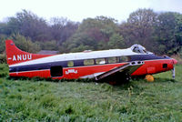 G-ANUU @ EGKB - De Havilland DH.104 Dove 6 [04455] Biggin Hill~G 17/05/1981. From a slide