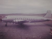 N12190 @ RJCW - Air America C54G-DC N12190 at Wakkanai Japan November 1971 - by Dan Szatkowski
