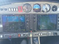 N86RK @ EDDT - Cockpit View with G1000 and syn Vision - by Klaus Wybranietz