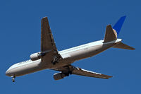 N648UA @ EGLL - Boeing 767-322ER [25285] (United Airlines) Home~G 16/03/2014. On approach 27R.