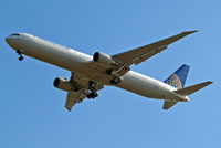 N66057 @ EGLL - Boeing 767-424ER [29452] (Continental Airlines) Home~G 15/05/2010. On approach 27R.