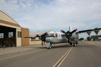 136421 - Restoration rollout from CASTLE AIR MUSEUM's restoration hangar. - by Harold 