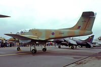 ZD485 @ EGVI - FMA IA-58A Pucara [018] (Royal Air Force) RAF Greenham Common~G 23/07/1983. From a slide. - by Ray Barber