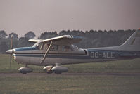 OO-ALE @ EBGT - Airfield Ghent 1975.