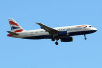 G-EUUR @ EGLL - Airbus A320-232 [2040] (British Airways) Home~G 06/06/2015. On approach 27L. - by Ray Barber