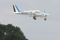 N8668Y @ KLAL - Arriving at Lakeland, FL with door already open!  Sun N Fun 2013. - by Bob Simmermon