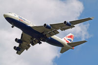 G-BNLI @ EGLL - Boeing 747-436 [24051] (British Airways) Home~G 14/05/2010. On approach 27R.
