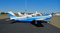 N6933P @ KRHV - California-based 1960 Piper PA-24-250 sitting on the visitor's ramp at Reid Hillview Airport, San Jose, CA. - by Chris Leipelt