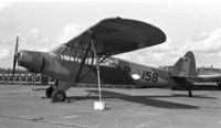R-158 @ EHLW - 54-2448 well tied up on the Leeuwarden flightline, note black lettering
