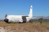 N9239G @ DMA - EC-130 without wings at Aircraft Restoration and Marketing   BuNo 162313 - by Florida Metal