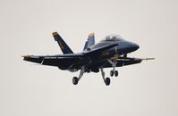 162885 @ YIP - F/A-18B Blue Angels - by Florida Metal