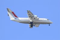 EI-RJZ @ LFPG - British Aerospace Avro 146-RJ85A, Short approach Rwy 08R, Roissy Charles De Gaulle Airport (LFPG-CDG) - by Yves-Q