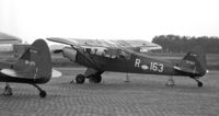 R-163 @ EHGR - the 54-2453 on the flightline at the EVO (Primary Flying School) so dayglow nosed 1973 - by Gerrit van de Veen
