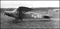 R-165 - the 54-2455 checking the flightplan while R-116 is taxiing out Ermelo LAS