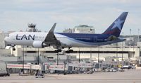CC-CXC @ MIA - LAN 767-300 - by Florida Metal