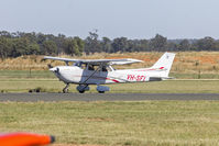 VH-SFI @ YTEM - Jetfast Aviation (VH-SFI) Cessna R172K Hawk XP taxiing at Temora Airport. - by YSWG-photography