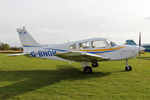 G-BNOH @ X5FB - Piper PA-28-161 Cherokee Warrior II at Fishburn Airfield, October 25th 2015. - by Malcolm Clarke