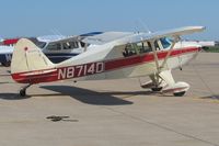 N8714D @ KPCW - On the ramp at Port Clinton - by Bob Simmermon