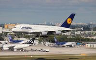 D-AIMA @ MIA - Lufthansa - by Florida Metal