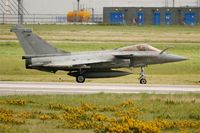 11 @ LFRJ - Dassault Rafale M, Taxiing after landing rwy 26, Landivisiau Naval Air Base (LFRJ) - by Yves-Q
