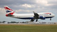 G-BNLX @ MIA - British - by Florida Metal