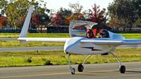 N65DH @ KRHV - California-based 1987 Long-EZ taxing out for departure at Reid Hillview Airport, San Jose, CA. - by Chris Leipelt