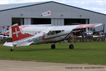 G-SAUO @ EGBK - at Aeroexpo 2015 - by Chris Hall