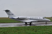 ZJ-THC @ EGSH - First Jersey registered aircraft to visit Norwich. - by keithnewsome