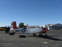 N341MR @ SZP - Beech D45 MENTOR, engine unknown, on transient line with N34YC A45 MENTOR-which see - by Doug Robertson