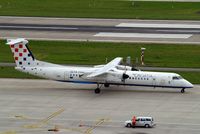 9A-CQA @ LSZH - De Havilland Canada DHC-8Q-402 [4205] (Croatia Airlines) Zurich~HB 31/08/2014