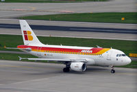 EC-LEI @ LSZH - Airbus A319-111 [3744] (Iberia) Zurich~HB 31/08/2014