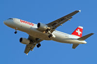 HB-IJH @ EGLL - Airbus A320-214 [0574] (Swiss International Air Lines) Home~G 16/03/2014. On approach 27R. - by Ray Barber